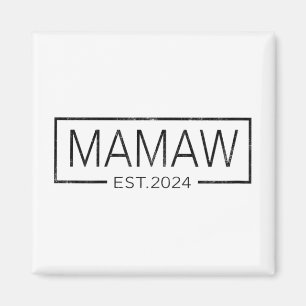 Imán Mamaw 2024 Día de la Madre Mamaw Est 2024