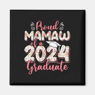 Imán Mamaw De Un Graduado De 2024 Para La Graduación Fa