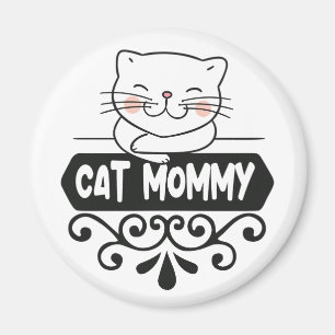 Imán Mami de gato lindo mascota amante de los animales