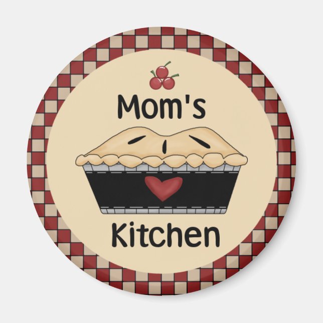Imán Mami's Kitchen Fridge Magnet (Frente)