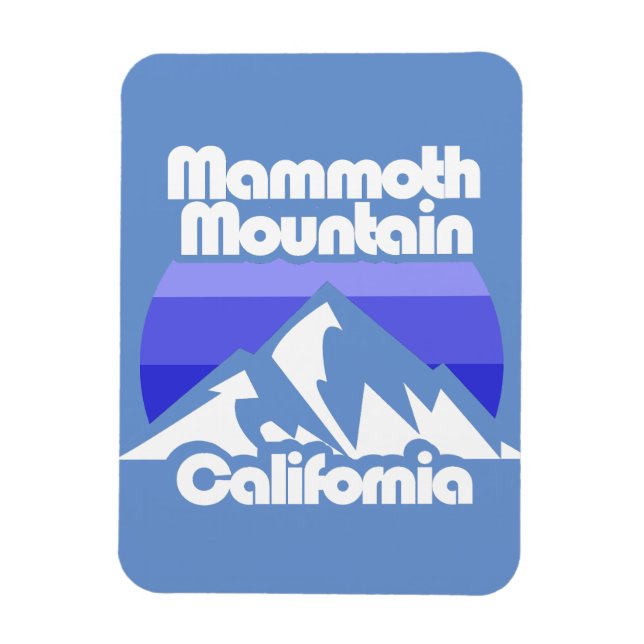 Imán Mammoth Mountain California (Vertical)