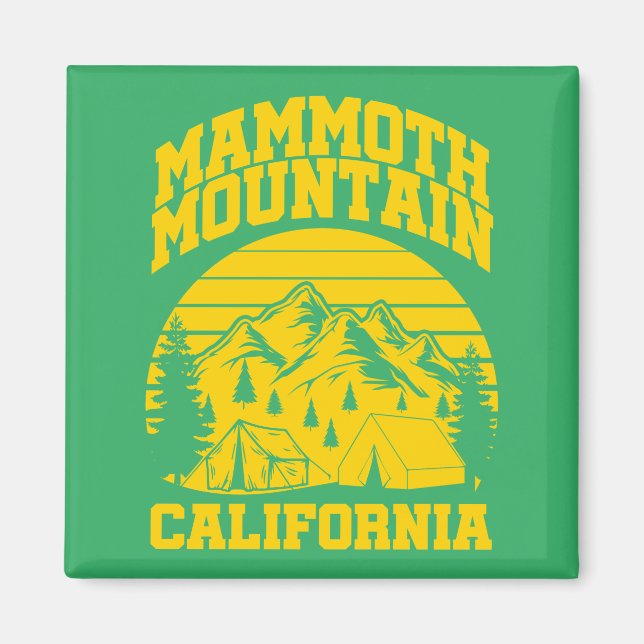 Imán Mammoth Mountain, California (Frente)