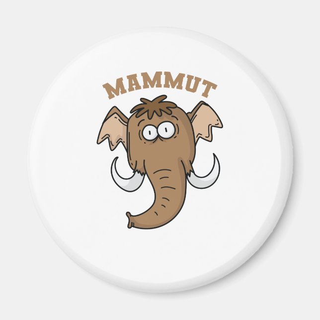 Imán Mammut mit kurzem Rüssel (Frente)