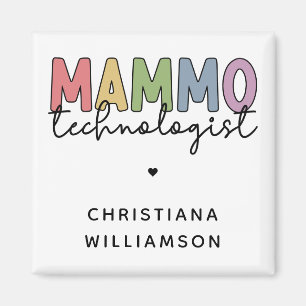 Imán Mamografía tecnológica de mammo personalizado