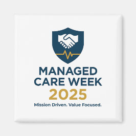 Imán Managed Care Week 2025 - 2.25 Inch Magnet