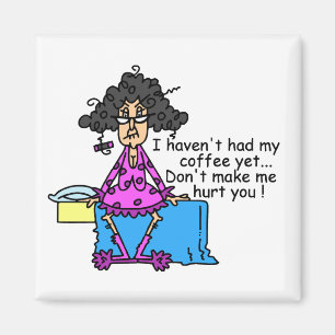 Imán Mañana Antes Del Café Humor