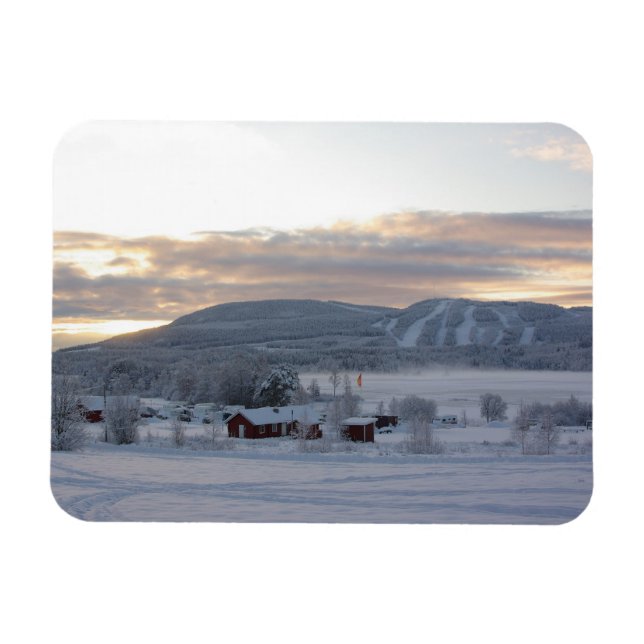 Imán Mañana de invierno #1 (Horizontal)