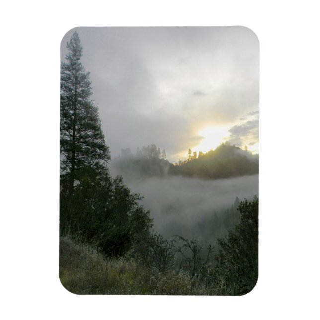 Imán Mañana de invierno tranquilo...... (Vertical)