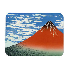 Imán Mañana despejado por el viento del sur de Fuji Roj