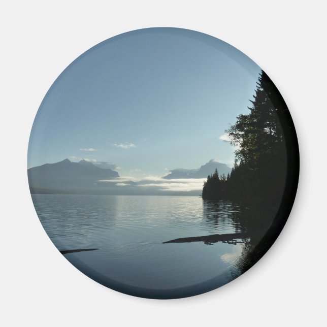 Imán Mañana en el lago McDonald en el Parque Nacional d (Frente)