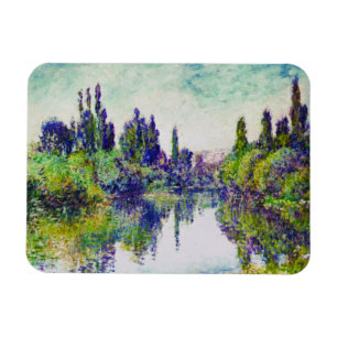 Imán Mañana en el Sena, cerca de Vetheuil Claude Monet