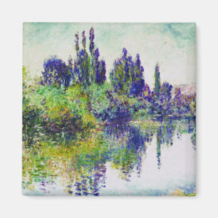 Imán Mañana en el Sena, cerca de Vetheuil Claude Monet