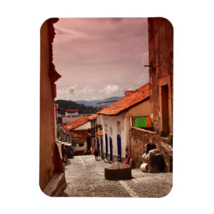 Imán Mañana en la calle de Taxco