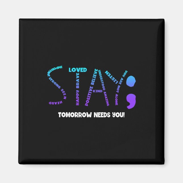 Imán Mañana Necesita Prevención del Suicidio (Frente)