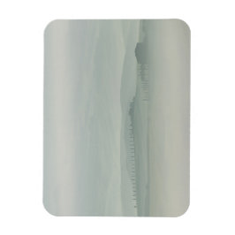 Imán Mañana pastel en la nublada Toscana