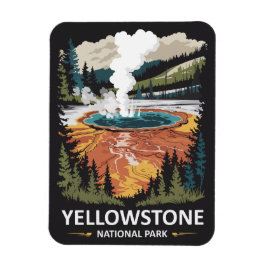 Imán Manantial de Yellowstone National Park