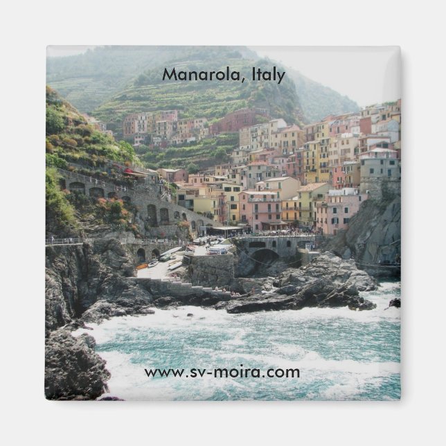 Imán Manarola (Italia) (Frente)