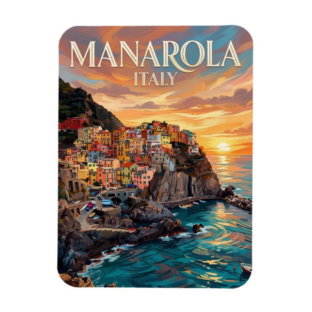 Imán Manarola Italia (Vertical)