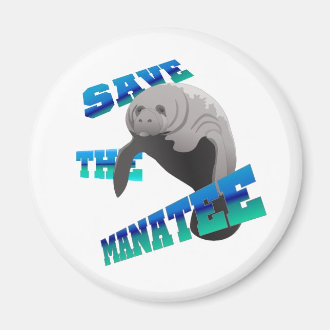 Imán Manatee (Frente)
