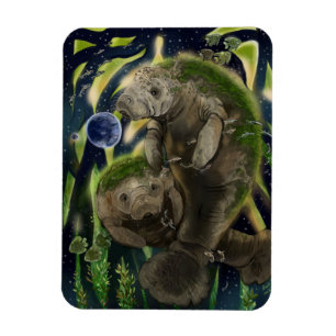 Imán Manatee de equilibrio frágil