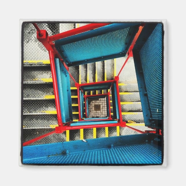 Imán Manchester - Escalera Castlefield (Frente)