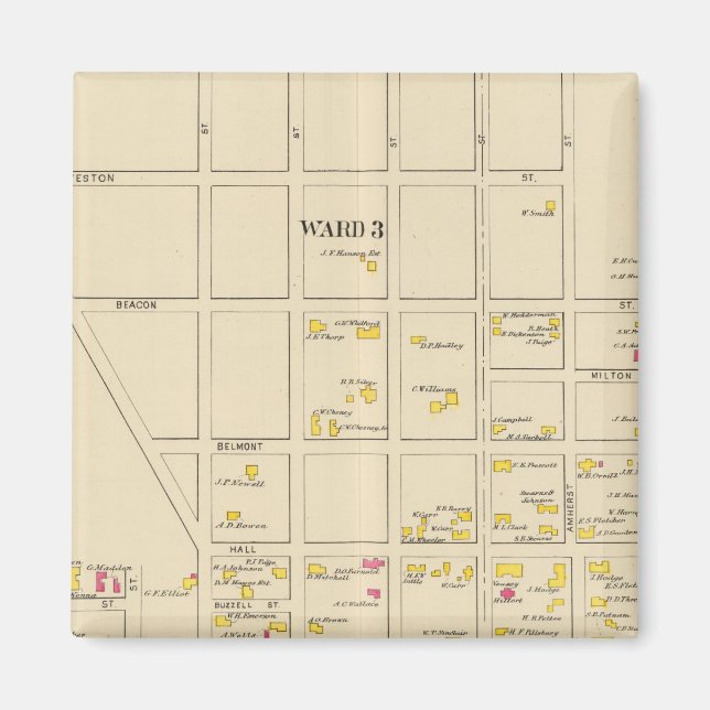 Imán Manchester, NH, Ward 24 (Frente)