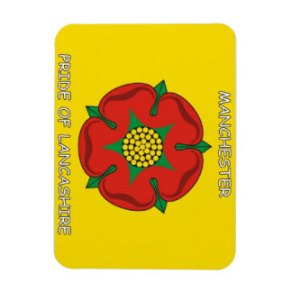 Imán Manchester - Orgullo de Lancashire Fridge Magnet