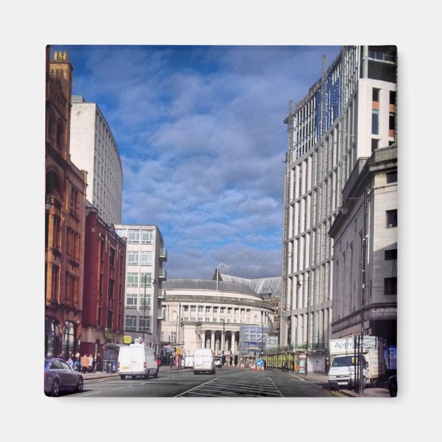 Imán Manchester - Oxford Street Magnet (Frente)
