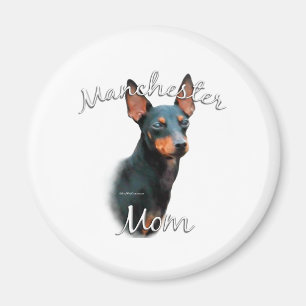 Imán Manchester Terrier Mom 2