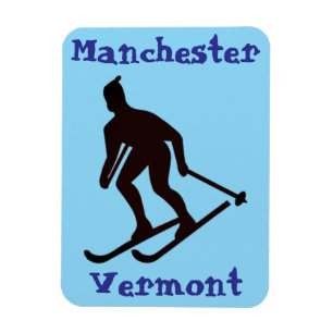 Imán Manchester, VT (Vermont Apres ski Town)