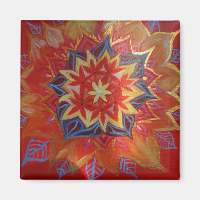 Imán Mandala 5.1 Cm (Frente)