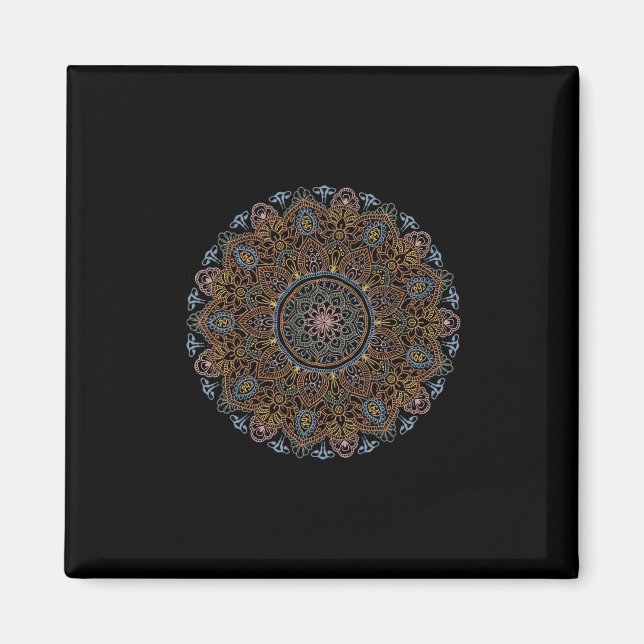 Imán Mandala 8647 Feminista  (Frente)