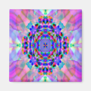 Imán Mandala arcoiris...