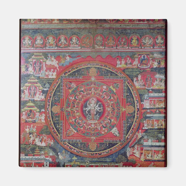 Imán Mandala de Amoghapasa (Frente)