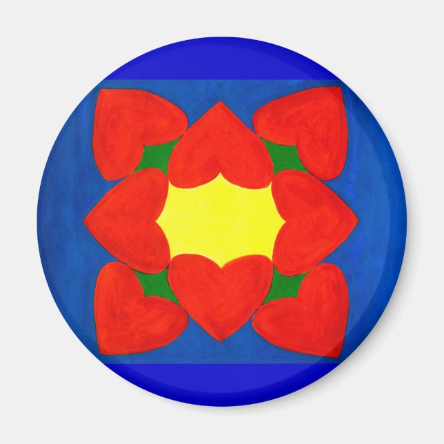 Imán Mandala de amor (Frente)