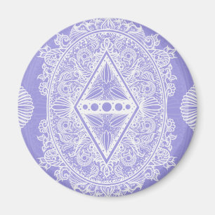 Imán Mandala de Diamante Celeste