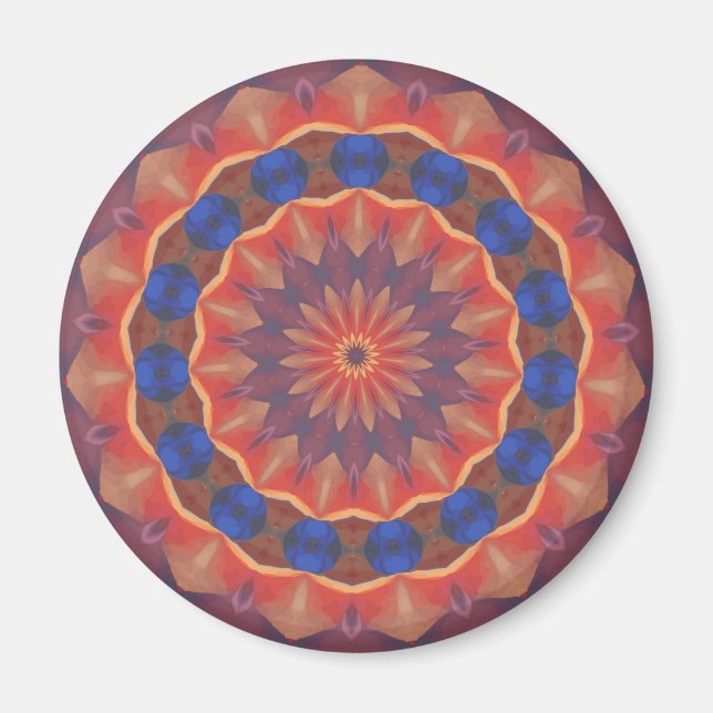 Imán Mandala de Diversidades Infinitas (Frente)