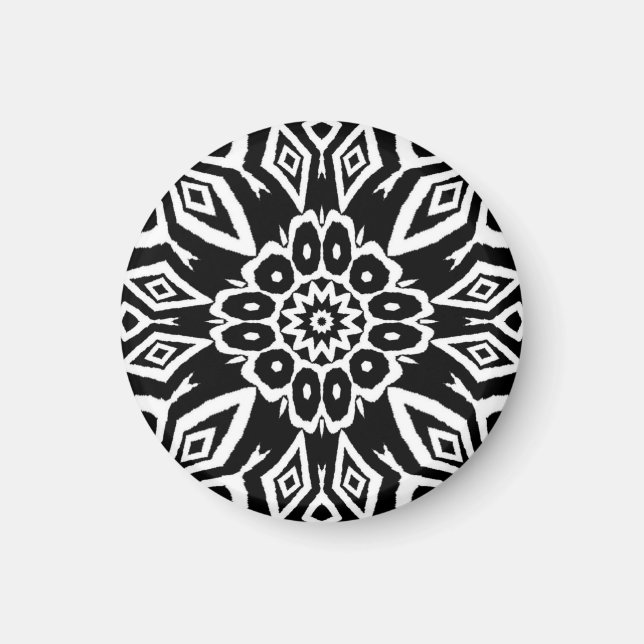 Imán Mandala de Medianoche (Frente)