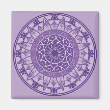 Mandala en morado