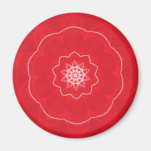Imán mandala festiva