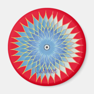 Imán Mandala Lotus Blossom Thunder_Cove