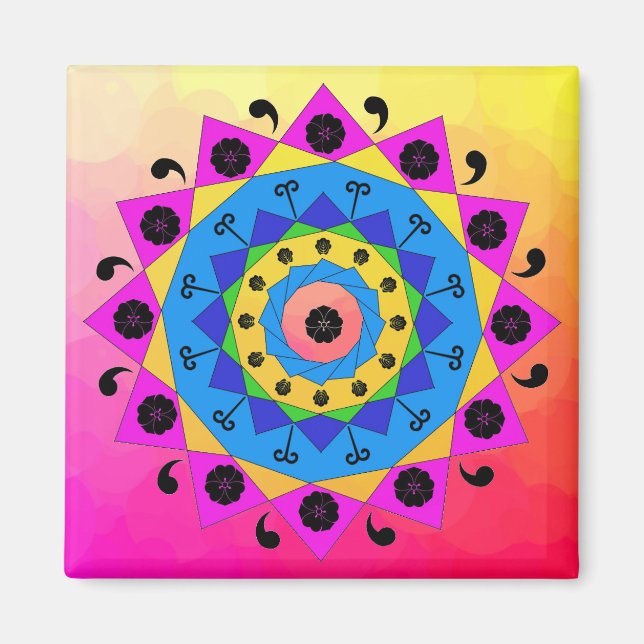 Imán Mandala Magnet (Frente)