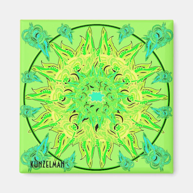 IMÁN MANDALA MAGNET (Frente)