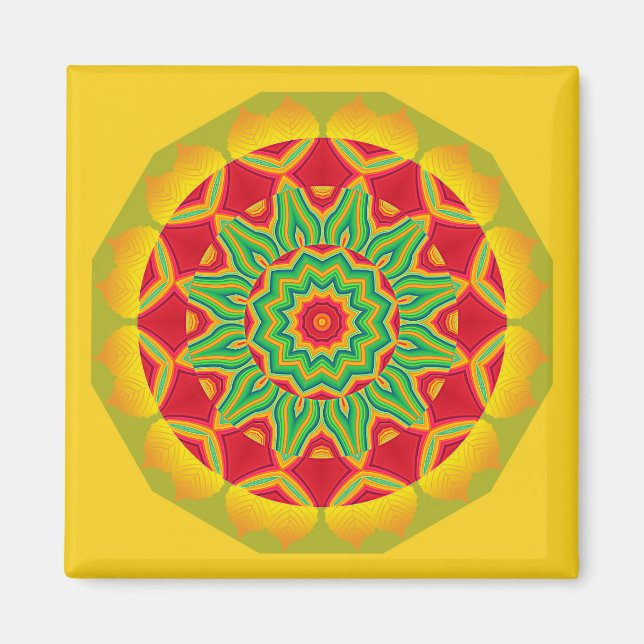 Imán Mandala Magnet (Frente)