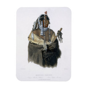 Imán Mandeh-Pahchu, indio joven de Mandan, platea 24
