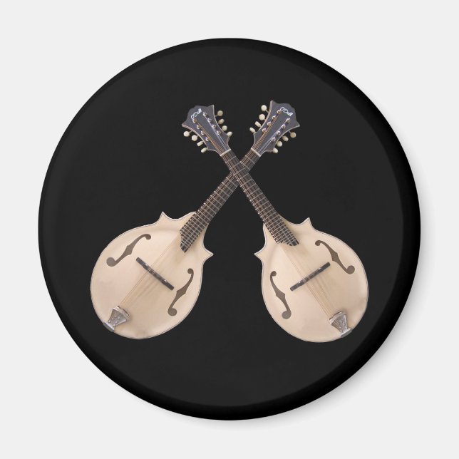 IMÁN MANDOLINS CRUZADOS- MAGNET (Frente)