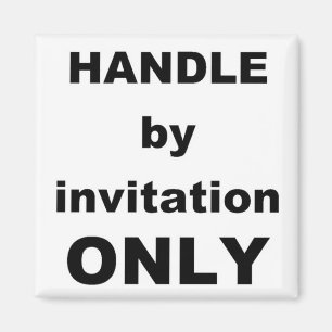 Imán MANEJAR solo por invitación