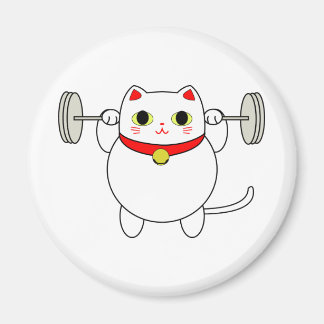 Imán Maneki Neko Squatong Cat