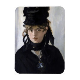 Imán Manet - Berthe Morisot con un ramo de violetas