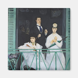 Imán Manet el el balcón, 1868-9
